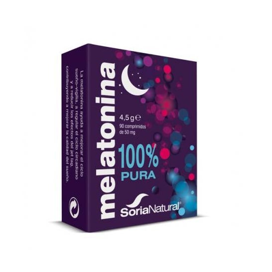 Soria Natürliches Melatonin 100% Reines 90comp