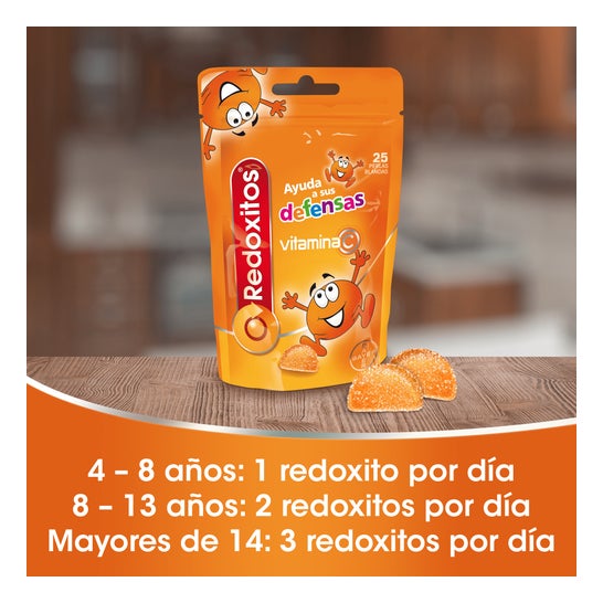 Redoxitos Vitaminas Defensas Niños 25 perlas blandas