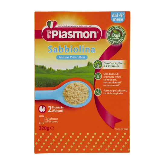 Plasmon Primi Mesi Sabbiolina