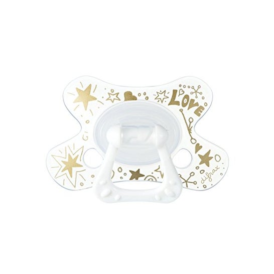 Difrax Soother Gold 6 Dental Ring
