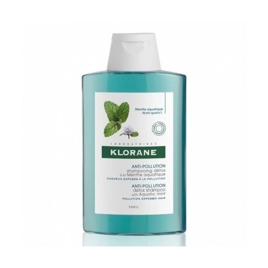 Klorane anti-vervuiling Detox Shampoo met Aquatic Mint 200ml
