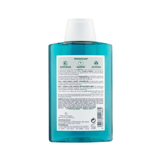 Klorane Champú a la Menta BIO 200ml