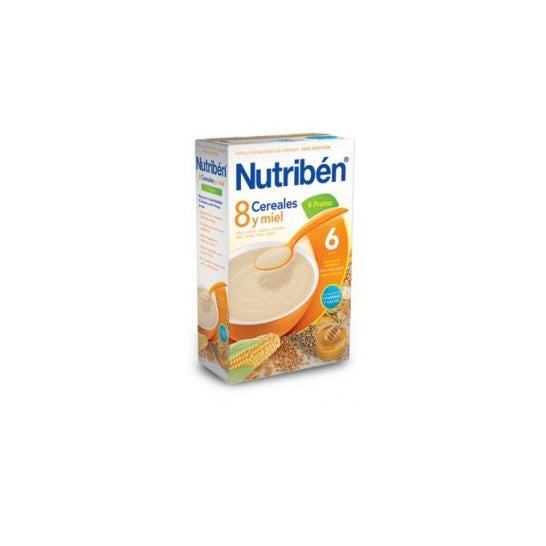 Nutribén® 8 cereales miel y 4 frutas 600 g