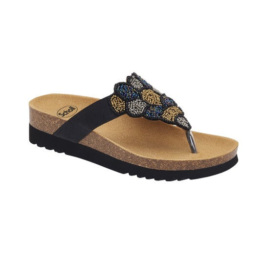 Scholl Tanisha 2.0 Sat+B Mujer Negro T39 1 Par