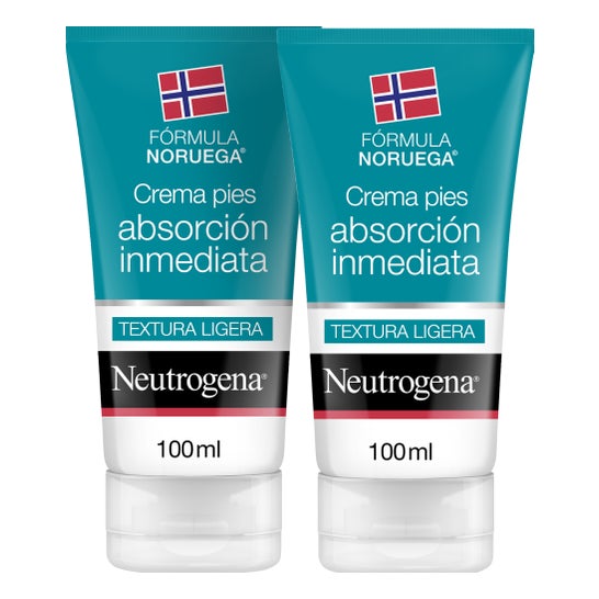 Neutrogena® Immediate Absorption Foot Cream 2x100ml