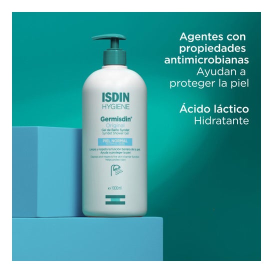 Germisdin Gel de Baño Aloe Vera 1L y Gel Hidroalcohólico 120ml Pack