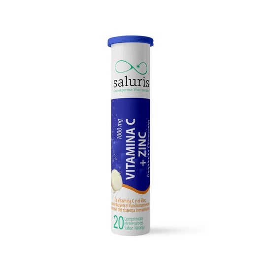 Saluris Vitamina C + Zinc 20comp