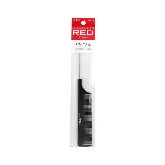 Red By Kiss Pin Tail Comb Black 1ud