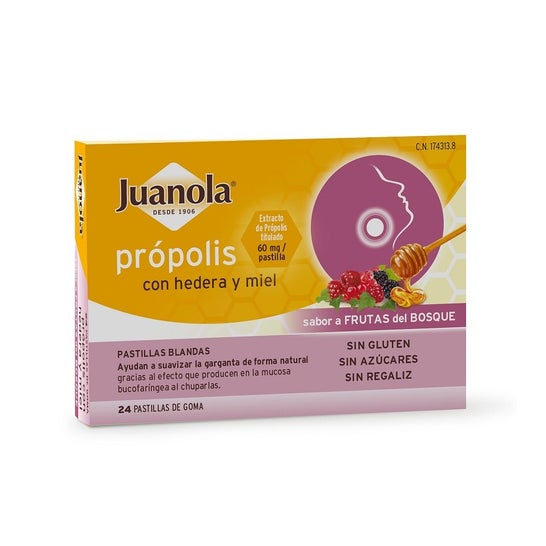 Juanola™ pastiglie propoli edera e frutti di bosco 24pz