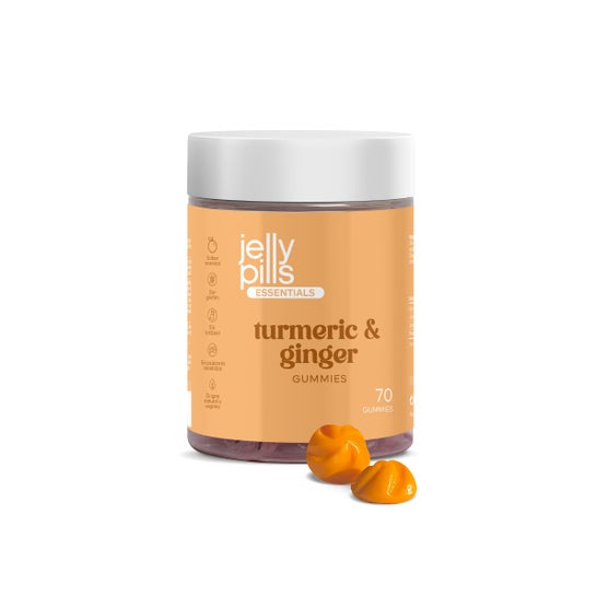 Jelly Pills® Essentials Turmeric & Ginger Gummies 70uds