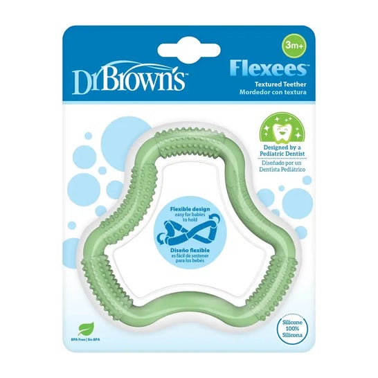 Dr Brown Mordedor Verde en Forma de A 1ud Dr Brown Mordedor Verde en Forma de A 1ud