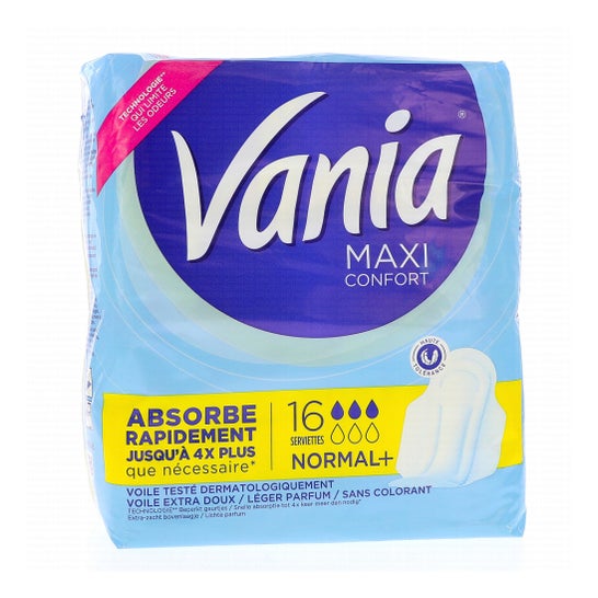 Vania Maxi Confort Normal+ 16uds