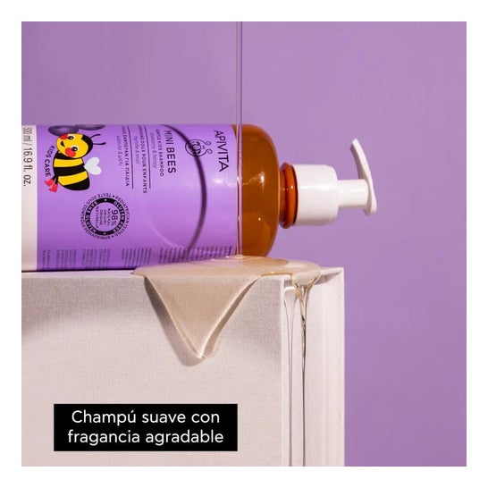 Apivita Kids Mini Bees Champú Miel Arándano 500ml Apivita Kids Mini Bees Champú Miel Arándano 500ml