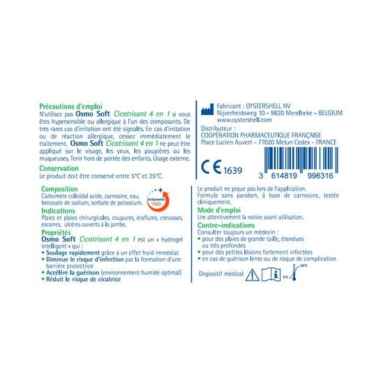 OsmoSoft Gel Cicatrizante 4 en 1 50g