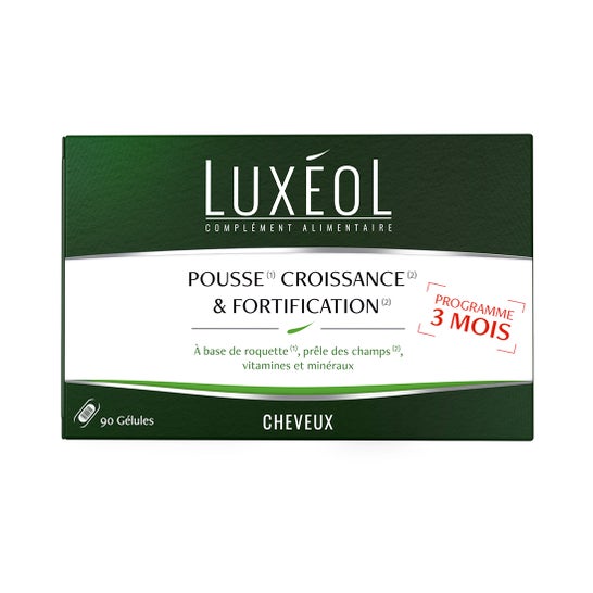 Luxéol Hair Growing Growth and Fortification Hair Luxéol 90 capsules