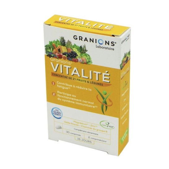 Granions Vitality 30 comprimidos