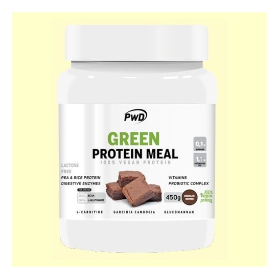 Pwd Green Protein Meal Brownie Cioccolato 450g