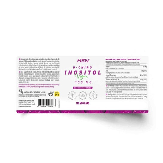 HSN D-Chiro Inositol 120 vcaps