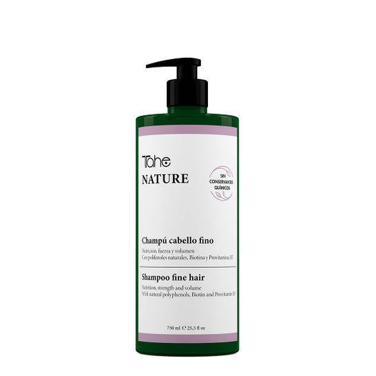 Tahe Nature Shampoo para Cabelo Fino Sem Sulfatos 750ml