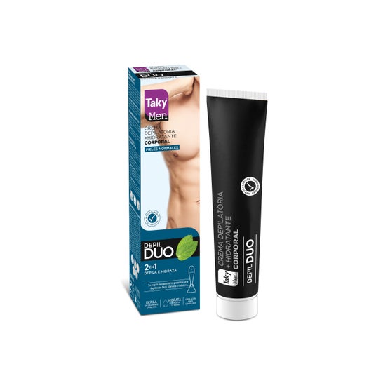 Taky Man Duo Crema Depilatoria Hidratante 3 Minutos 200 ml