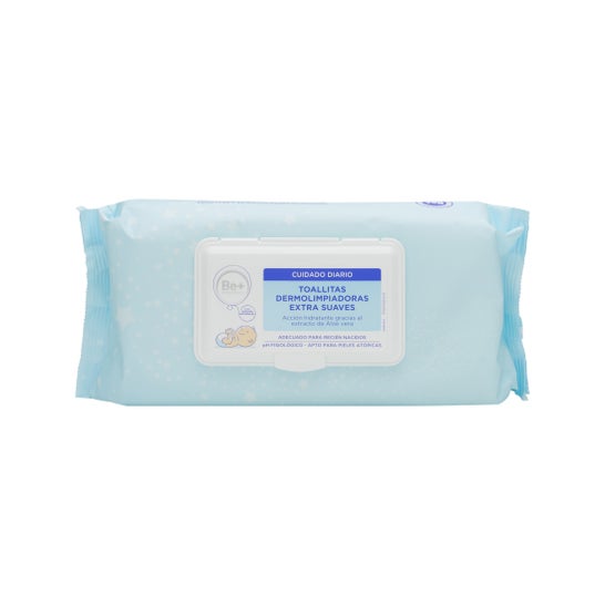 Be+ Pediatrics Toallitas Dermolimpiadoras Extra Suaves 72 uds