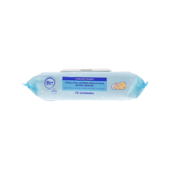 Be+ Pediatrics Toallitas Dermolimpiadoras Extra Suaves 72 uds