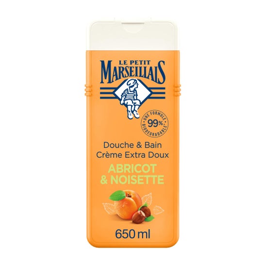 Le Petit Marseillais Duschcreme Aprikose und Haselnuss 650 ml
