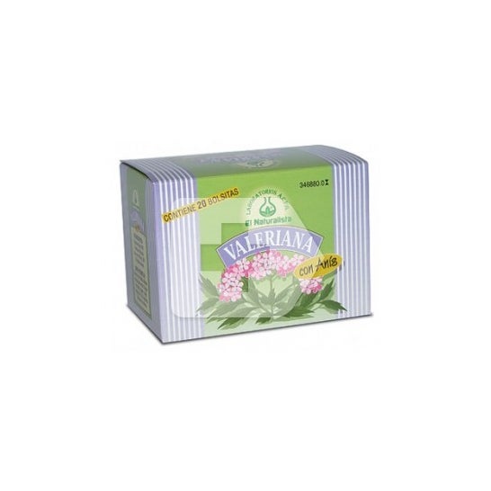 El Naturalista Valeriana con Anis 20 Infusiones
