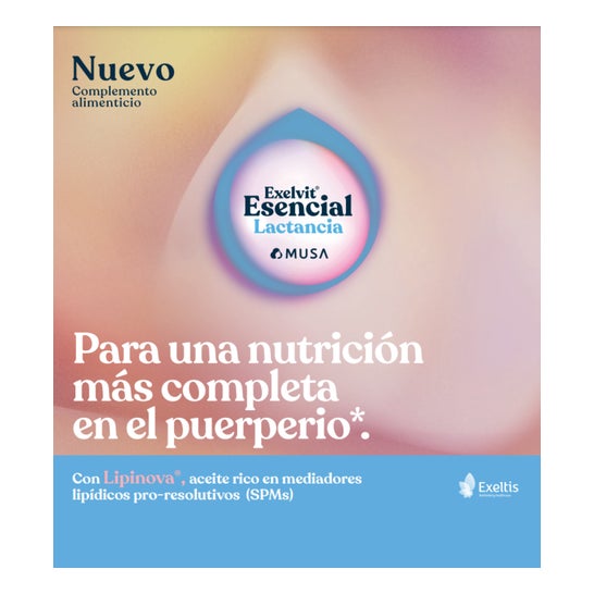 Exelvit Esencial Lactancia 60 cáps