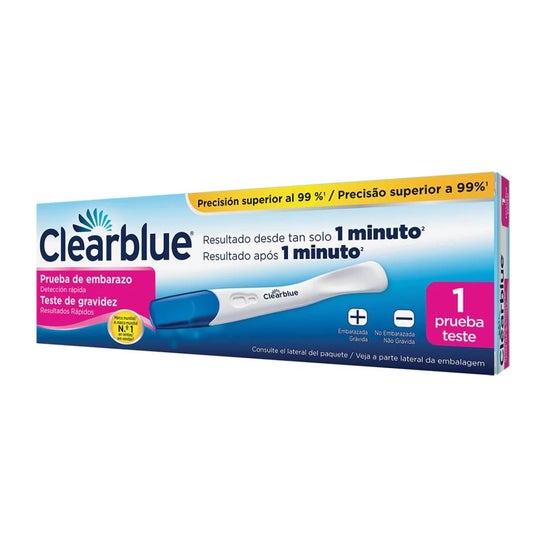 Clearblue Prueba de embarazo 1 minuto