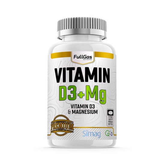 FullGas Vitamina D3 Quali-D + Magnesio Simag 120caps