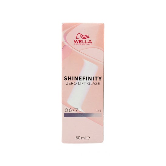Wella Shinefinity Tinte Zero Lift Glaze Color 06/71 90ml