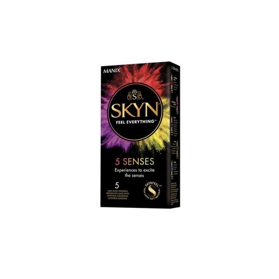 Manix Skyn 5 Sense Box of 5 Latex-Free Preservatives