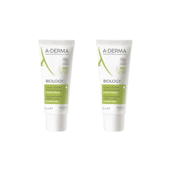 A-Derma Biology Crema Ligera 2x40ml