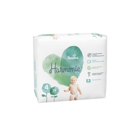 PAMPERS COUCHES PREMIUM Taille 4 (9-14kg) - 23 Changes