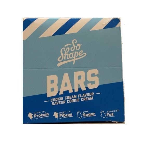 So Shape Bars Cookies & Cream 16x30g