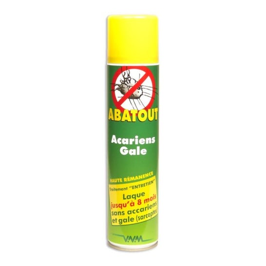 Abatout Laque Anti Acariens & Gale Spray 405ml