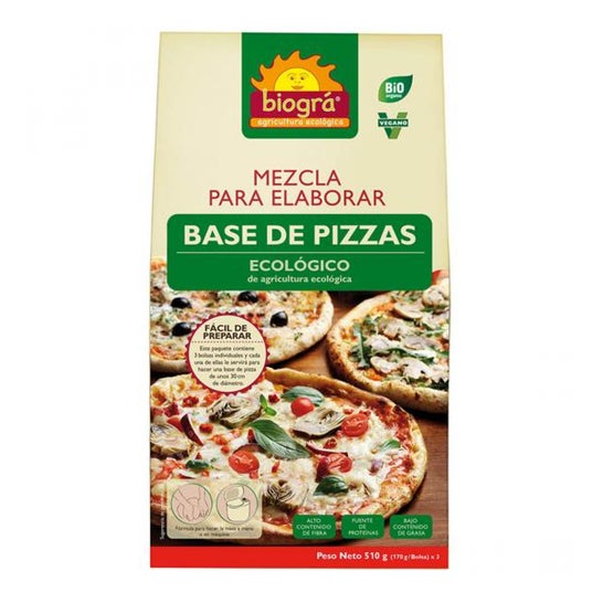 Biográ Mezcla Base Pizza 510g