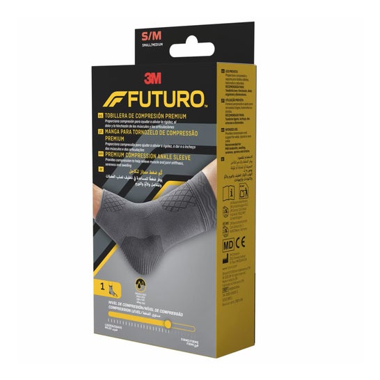Futuro Premium Kompressionsknöchelstütze S/M 1 Stk.