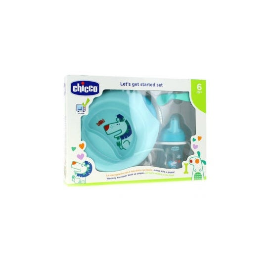 Chicco Complete Set Blue Food 6m +