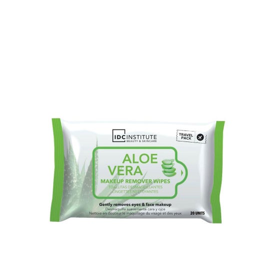 IDC Institute Makeup Remover Wipes Aloe Vera 20 stk