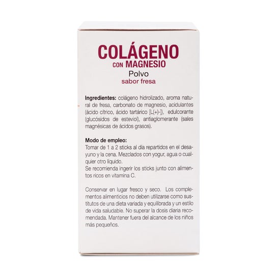 Ana Maria Lajusticia Colágeno con Magnesio Sabor Fresa 20 Sticks