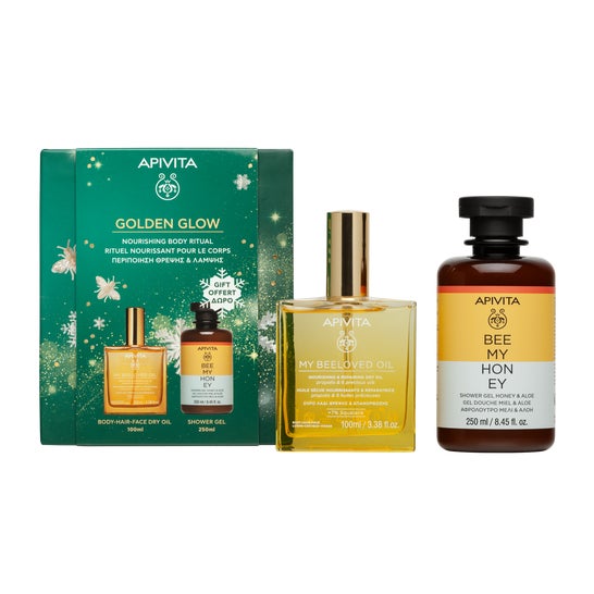 Apivita Geschenkset My Beeloved Oil und Bee My Honey