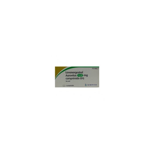 Levonorgestrel Aurovitas 1,5mg 1 comp