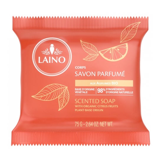 LAINO Organic citrus soap 75 gram bread