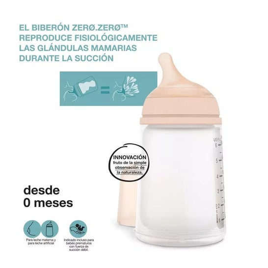 Suavinex Zero-Zero Biberón Anticólico Silicona 1ud Suavinex Zero-Zero Biberón Anticólico Silicona 1ud