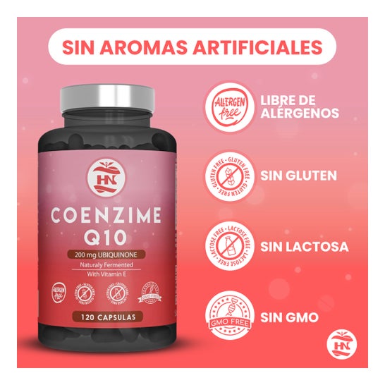 HN Coenzima Q10 200mg Ubiquinone 120 caps