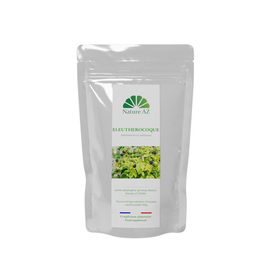 Nature AZ Polvo Eleuterococo Ginseng Siberiano 100g