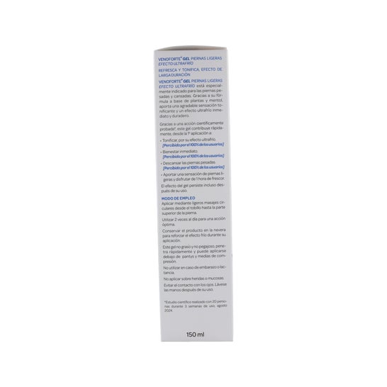 Arkopharma Venoforte Piernas Ligeras Gel Efecto Frío 150ml