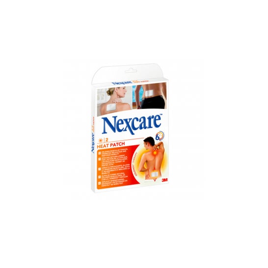 Nexcare® parche térmico 9,5x13 cm 2 uds